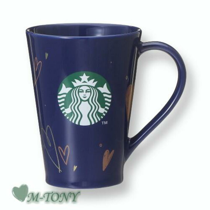 楽天市場】Starbucks スターバックスバレンタイン 2024 マグ ネイビー 
