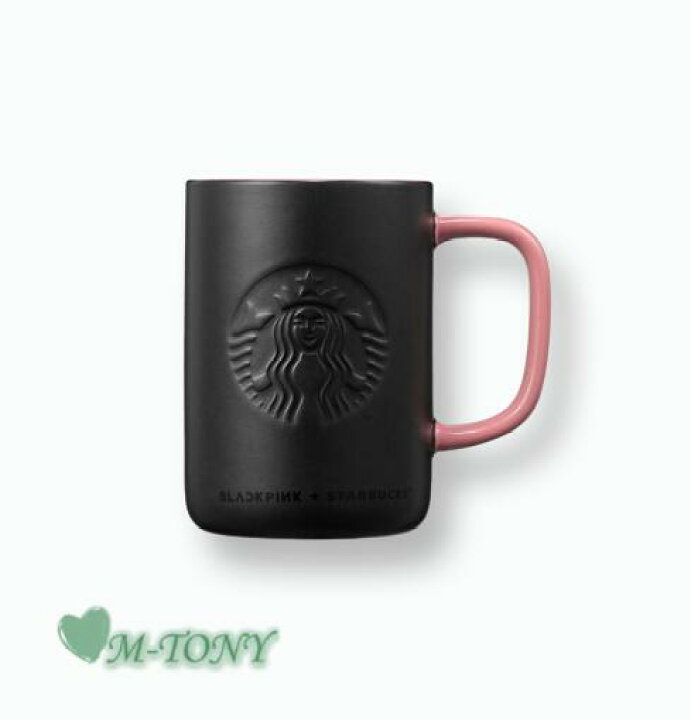 楽天市場】Starbucks スターバックスBLACKPINK セラミック マグ 