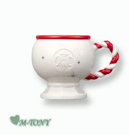 Starbucks スターバックス2022 ホリデー キャンディケーン ニッティング マグHoliday Candy Kane Knitting Mug260ml ☆ 海外限定品/日本未発売/スタバ/タンブラー/スタバタンブラー/スタバマグ/マグカップ/クリスマス/バレンタイン/Xmas