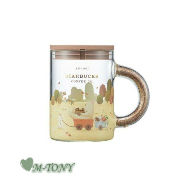 楽天市場 Starbucks スターバックス21 オータム ビーズハンドル グリッター グラス マグカップ 蓋付きautumn Handle Glitter Glass Lid355ml 海外限定品 日本未発売 スタバ タンブラー スタバタンブラー スタバマグ マグカップ クリスマス バレンタイン Autumn