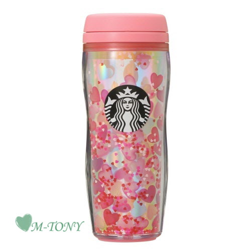 楽天市場】Starbucks スターバックスバレンタイン ボトル ホログラム 