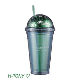 Starbucks スターバックス2020 ドーム グリッター グリーン コールドカップ473ml ☆ 海外限定品/日本未発売/スタバ/タンブラー/スタバタンブラー/スタバマグ/マグカップ/クリスマス/バレンタイン/ハロウィン/Xmas