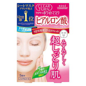 �N���A�^�[�� �z���C�g�}�X�N �q�A�������_Kose Clear Turn White Mask