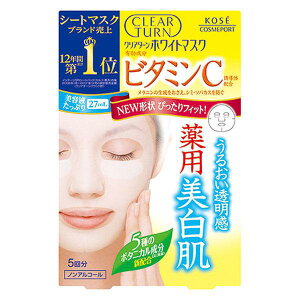 �R�[�Z�[�R�X�� �N���A�^�[�� �z���C�g �}�X�N VC(�r�^�~��C) Kose Clear Turn Vitamin C