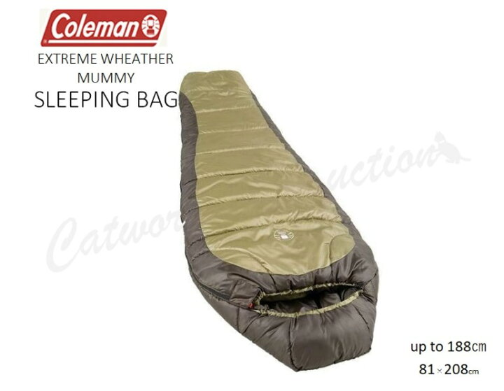 Coleman Extreme WHEATHER Mummy 寝袋