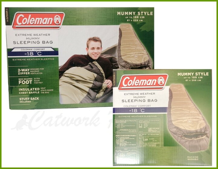 楽天市場】Coleman EXTREME WHEATHER MUMMY コールマン エクストリームウェザーマミースリーピングバッグ 寝袋 208×81cm(Model:2000012598) 最大身長18cm キルティング構造 マミー型 【配送種別A】 : MTTストア 楽天市場店 楽天市場】Coleman EXTREME WHEATHER MUMMY コールマン エクストリームウェザーマミースリーピングバッグ 寝袋 208×81cm(Model:2000012598) 最大身長18cm キルティング構造 マミー型 【配送種別A】 : MTTストア 楽天市場店