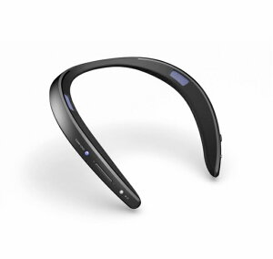 Sharp Wearable Neck Speaker AN-SS2 black �V���[�v �E�F�A���u�� �l�b�N�X�s�[�J�[ AN-SS2 �u���b�N Bluetooth�X�s�[�J�[ AQUOS�T�E���h�p�[�g�i�[�y�z�����A�z