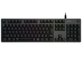 ロジクール キーボード G512 Carbon RGB Mechanical Gaming Keyboard (Linear) G512r-LN [ブラック] 【配送種別A】