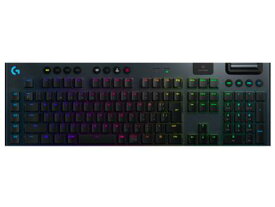 ロジクール キーボード G913 LIGHTSPEED Wireless Mechanical Gaming Keyboard-Tactile G913-TC [カーボンブラック] 【配送種別A】