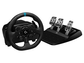 Logicool ロジクール ハンコン ハンドル コントローラー G923 Racing Wheel Pedal レーシング ゲーム 国内正規品 メーカー2年保証 ゲーム周辺機器 [ブラック] 【配送種別A】