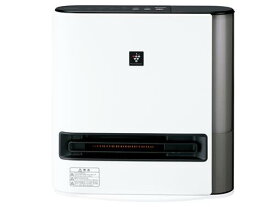 SHARP シャープ ラズマクラスター加湿セラミックファンヒーター プラズマクラスター電気暖房機 HX-PK12-W [プレミアムホワイト] 1200W 加湿量：約650mL/h 【配送種別A】