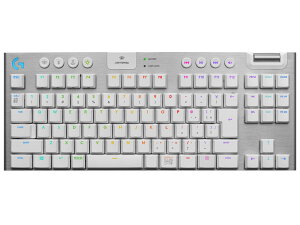 WN[ L[{[h G913 TKL LIGHTSPEED Wireless RGB Mechanical Gaming Keyboard-Tactile G913-TKL-TCWH [zCg] yzAz