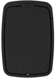 カットバリア ブラック 傷がつきにくい まな板 まないた カッティングボード キッチン小物 便利グッズ 食器洗浄機 食器乾燥機 TPU素材 CB-1604BK 軽量 一人暮らし 【配送種別A】