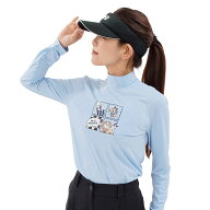 【SALE 50%OFF】[MU SPORTS 公式] ゴルフ プルハイネック 長袖ポップキャラクターモックネック / 長袖 プ…