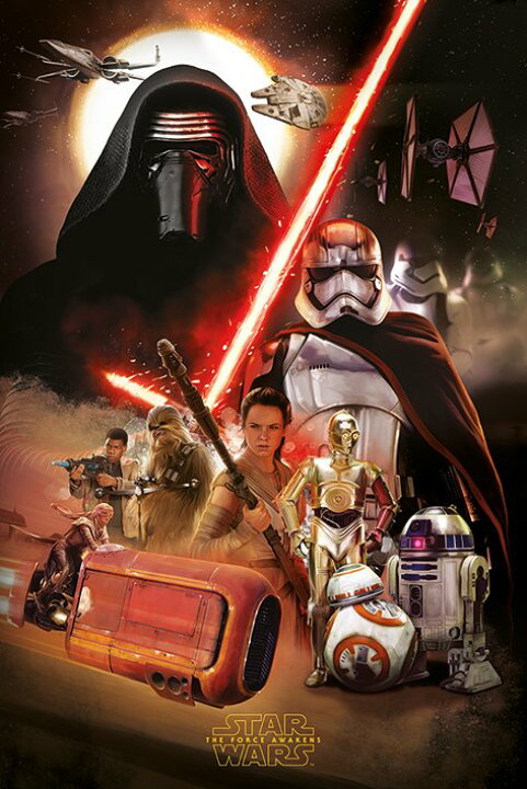 楽天市場】スター・ウォーズ エピソード7 フォースの覚醒 ポスター【FF 