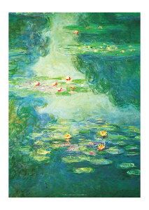 睡蓮 モネ 世界の名画 アートポスター【TXA-004】