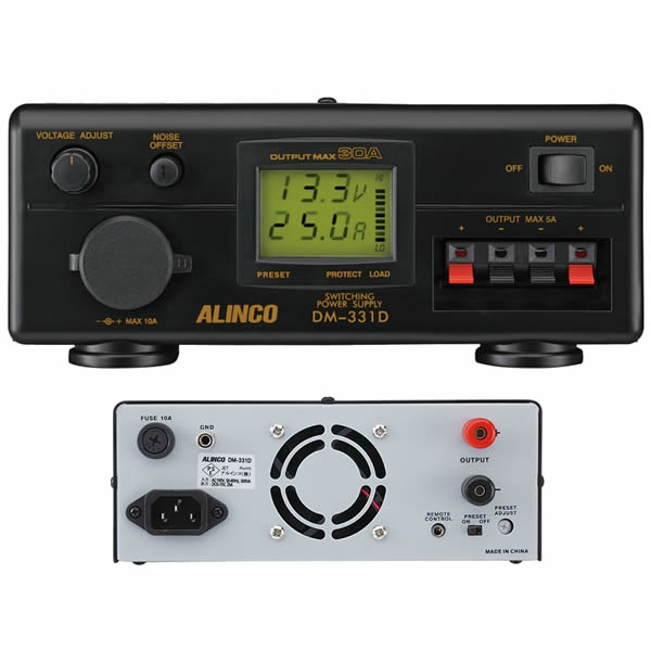 アルインコ ALINCO DM-331D AC-DCコンバーター安定化電源 | インカムダイレクト　無線ショップ