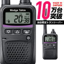 【ラッピング 無料】《着後レビューで選べる特典17種》トランシーバー WED-NO-001 インカム 特定小電力トランシーバー…