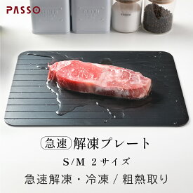【MAX90％OFFクーポン！1/24 20時〜】解凍プレート まな板 急速解凍 解凍まな板 急速冷凍 正規品 解凍用プレート アルミ スピード 自然解凍 業務用 家庭用 解凍皿 急速 肉 魚 刺身 野菜 時短 省エネ 電気不要 冷凍食品対応 解凍ツール