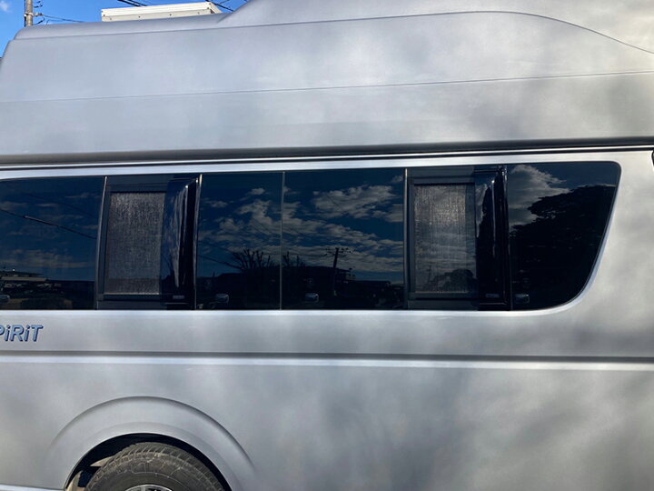 楽天市場】ハイエース200系 1型-3型対応 網戸 1P カスタム パーツ 車 