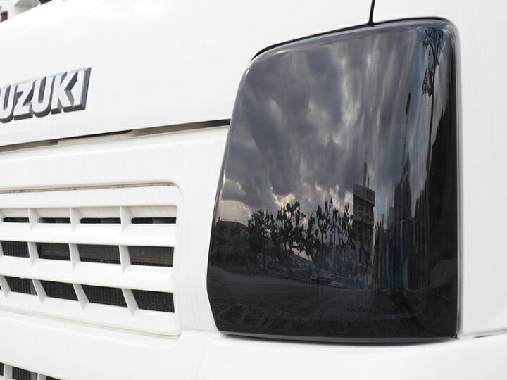 楽天市場】キャリイ DA63T DA65T ヘッドライトカバー ダークスモーク  