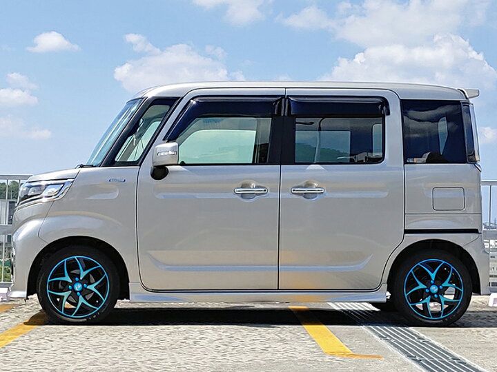 楽天市場】スズキ スペーシア MK53S型 MK33V ドアバイザー ワイド 