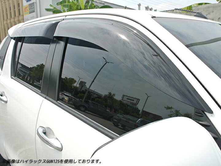 楽天市場】ハイラックス サーフ 185 180 (N180系) ドアバイザー ワイド 