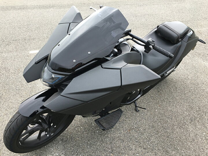 楽天市場 ホンダ Nm4 ウインドシールド ダーク エッジドシェイプ スクリーン パーツ Honda Nm4 01 Nm4 02 At限定 マイナーチェンジ 逆車 輸入車 カスタム 部品 アキラ レッド アクセサリー 風防 オプション カスタムパーツ 二人乗り 人気 マッドファクトリー楽天市場店