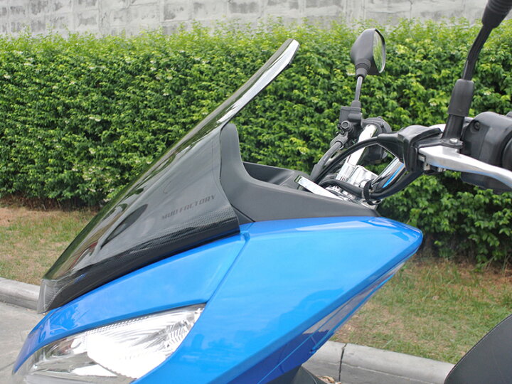 楽天市場】PCX ロング スクリーン ウインドシールド ライト 2014-2017 