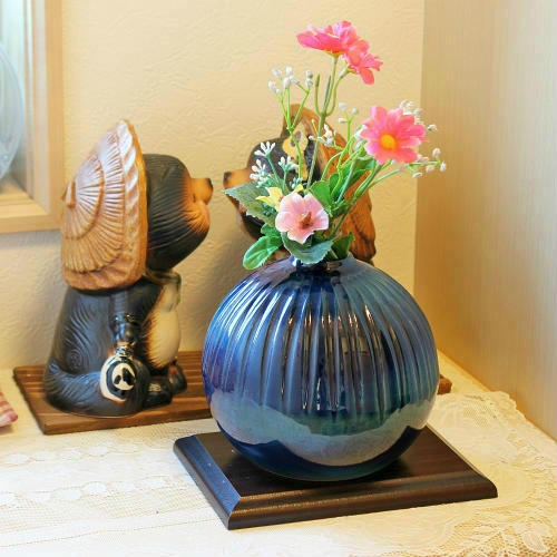 花器　水盤　花瓶　花入れ　オブジェ　陶器