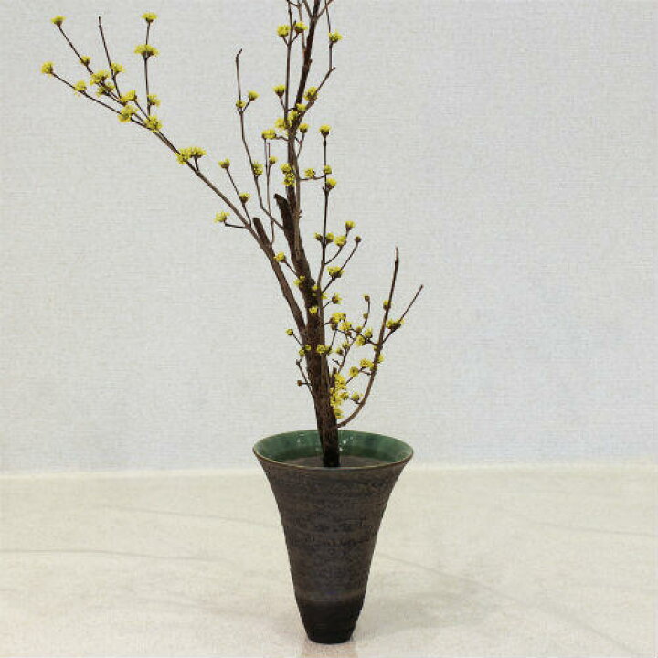 楽天市場 信楽焼 花器 花模様 立花 池坊 生け花 在庫数限り 在庫処分 和風 洋風 華道 陶器 フラワーベース 生花 立花 花瓶 ギフト 信楽焼き 焼き物 華道 小原流 未生流 古流 遠州流 やきもの あす楽 30 146 夢源陶房