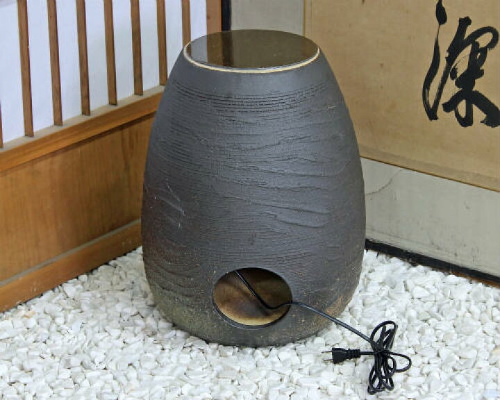 楽天市場】【ポイント10倍】信楽焼 循環式 つくばい 電動 響 湧き水 蹲 