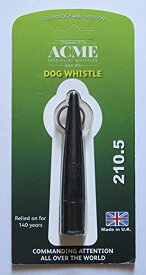 ACME/#210.5 ワーキングドッグホイッスル(最も一般的な犬笛) (ブラック) [並行輸入品]