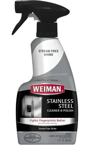 Weiman Stainless Steel Cleaner & Polish, 12 fl oz by Weiman