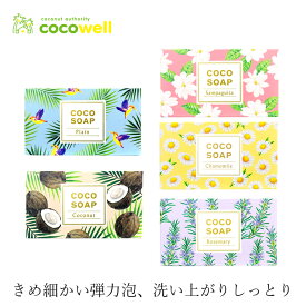 石鹸 無添加 ココウェル cocowell ココソープ 100g 洗顔料 購入金額別特典あり オーガニック 正規品 洗顔石鹸 スキンケア 洗顔 石けん 天然 ナチュラル ノンケミカル 自然