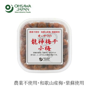 梅干し 保存料 無添加 オーサワジャパン オーサワの龍神梅干(小梅) 150g 購入金額別特典あり 正規品 国内産 保存料 無添加