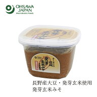 味噌 オーサワジャパン オーサワの信州 発芽玄米みそ 650g 購入金額別特典あり 正規品 保存料 無添加 食…