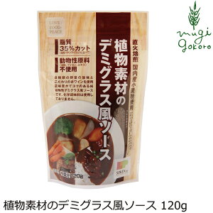 デミグラス風ソース 創健社 植物素材のデミグラス風ソース 120g 購入金額別特典あり 正規品 保存料 無添加