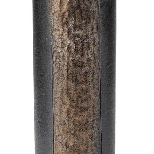 【陶器花瓶】金彫ライン黒花瓶花器花入モダン陶器おしゃれ生け花信楽焼【日本製】