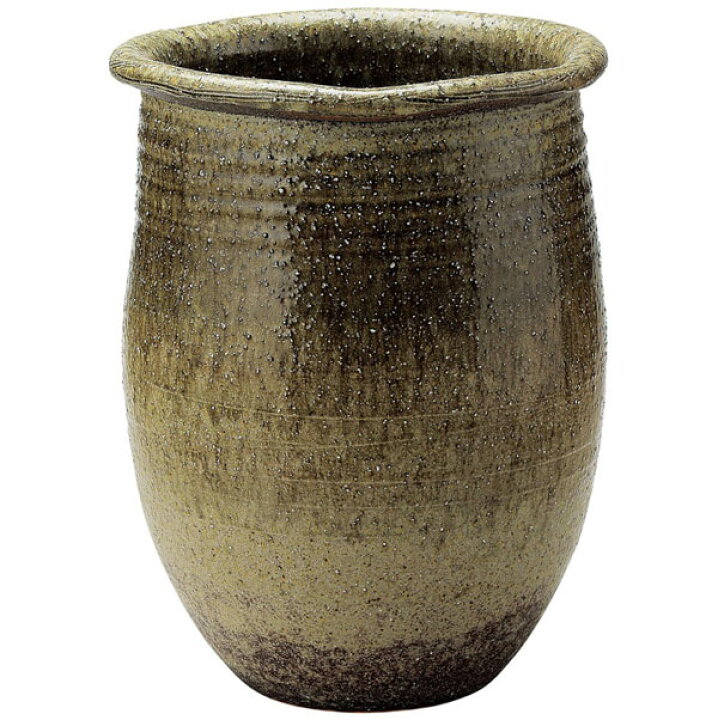 楽天市場】陶器傘立て【濃灰釉大壺 傘立て】 モダン ツボ 陶器