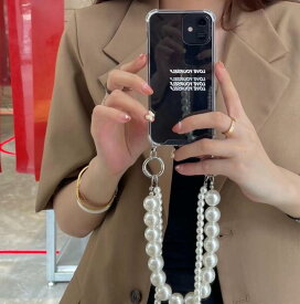 楽天市場 Iphoneケース パール ストラップの通販