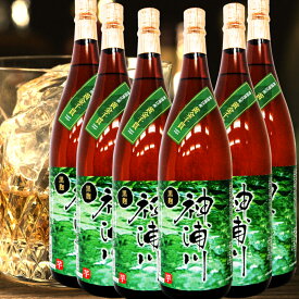 神浦川いも焼酎黒麹1800ml/6本 送料無料　家のみにも　100セット限