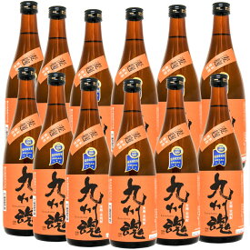 九州魂 麦焼酎　720ml／12本セット　iTQi(国際味覚審査機構)優秀味覚賞における単年度審査最高ランクである「3ツ星」を獲得父の日 お酒 焼酎 お買い得！