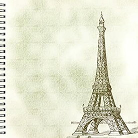 【中古】【輸入品・未使用】(8x8 drawing book) - PS Vintage - Eiffel Tower Vintage Art - Paris - Drawing Book