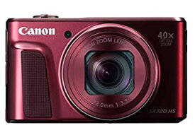 【未使用】【中古】Canon デジタルカメラ PowerShot SX720 HS レッド 光学40倍ズーム PSSX720HSRE