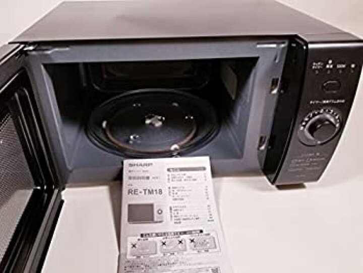 楽天市場】【中古】シャープ 電子レンジ 18L ブラック系SHARP RE-TM18 