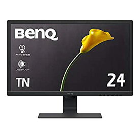 【中古】BenQ GL2480 アイケアモニター (24インチ/フルHD/TN/ノングレア/1ms/75Hz/輝度自動調整機能(B.I.)搭載/ブルーライト軽減/フリッカーフリー/HDMI/