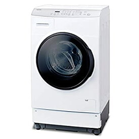 【中古】アイリスオーヤマ ドラム式洗濯乾燥機 洗濯8kg/乾燥3kg ホワイト FLK832 左開き 温水洗浄機能