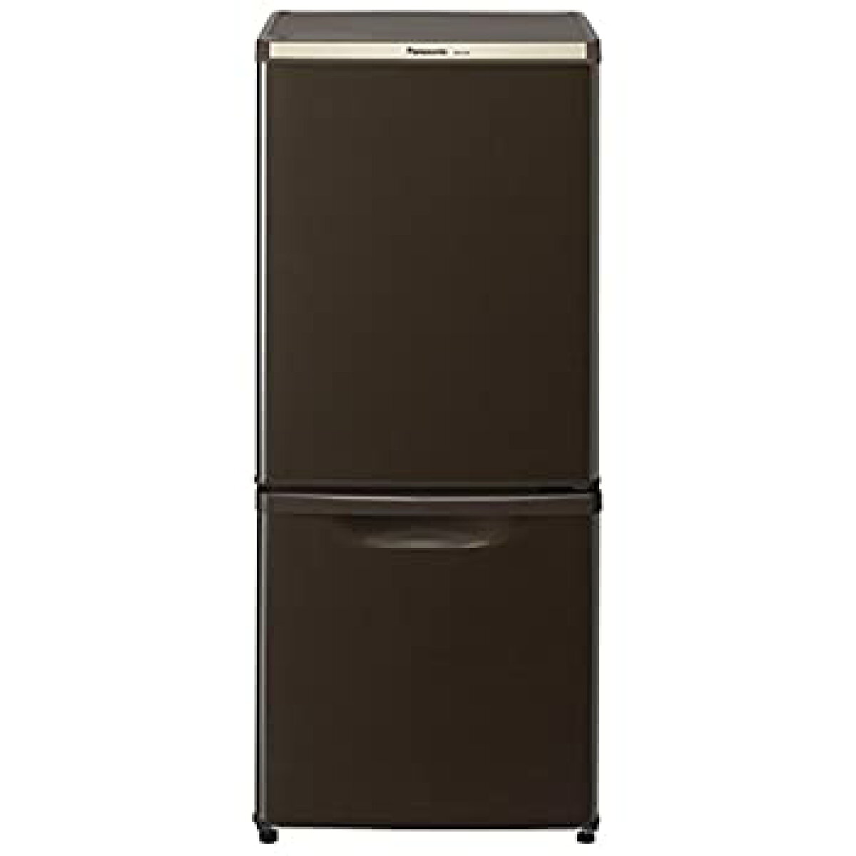 中古】パナソニック 138L パーソナル冷蔵庫 2ドア 右開き マホガニー 