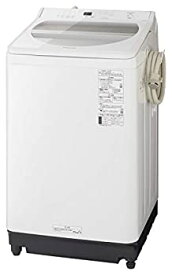 【中古】パナソニック 8.0kg 全自動洗濯機 泡洗浄 ホワイト NA-FA80H8-W